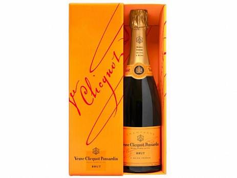 Шампанское Veuve Clicquot Brut gify box  750 мл