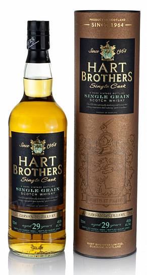 Виски Hart Brothers  Girvan 29 Year Old 1994   Gift Box  700 мл   49,5 %