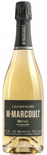 Шампанское  Michel Marcoult  HÉRITAGE Champagne brut Blanc de Blancs   750 мл