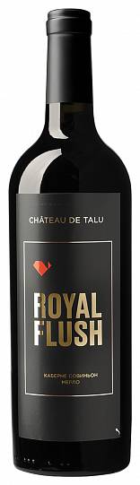 Вино  Chateau de Talu Flush Royal Cabernet Sauvignon, Merlot  2019   750 мл  14 %